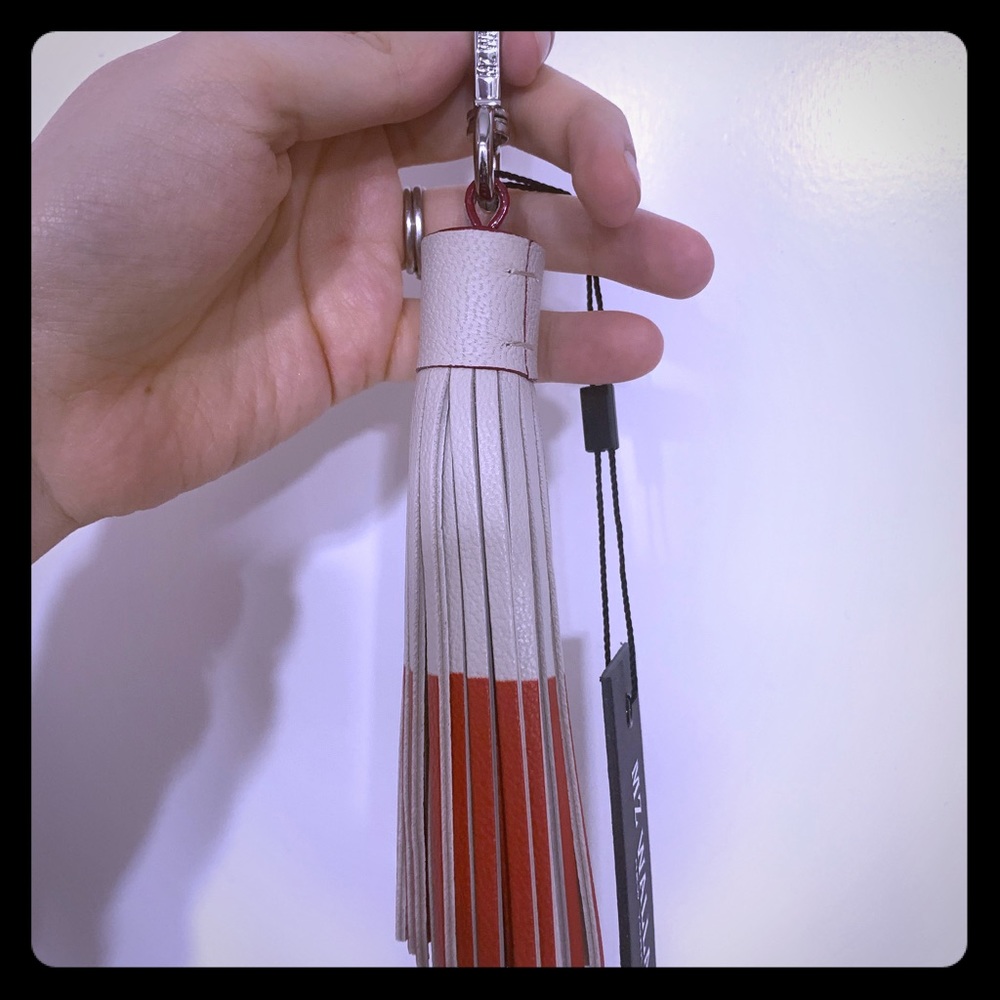 MZ Wallace tangelo dipped tassel NWT leather